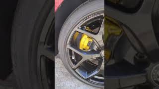 How to Fix a Glossy Black Scratched Rim  wheelrepair curbrashrepair blackwheels alfaromeo [upl. by Notaek666]