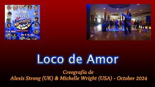 LOCO DE AMOR Linedance [upl. by Lammond]