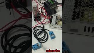 02 proximity sensor connection with motor ONOff electricialcontroling foryou [upl. by Oakes14]