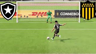 BOTAFOGO x PENAROL Penalty TAÇA LIBERTADORES 2024 SIMULAÇÃO FUTEBOL EA FC 24 [upl. by Dun]