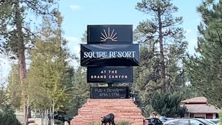 The Squire Resort in Tusayan Arizona  Grand Canyon  Hotel Overview and Room Tour [upl. by Bergmann]