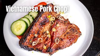 Vietnamese Style Marinated amp Grilled Pork Chop  Easy Flavorful amp Healthy Dinner [upl. by Gradeigh]