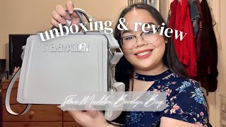 Unboxing amp Review Steve Madden Bevelyn Bag [upl. by Emiatej]