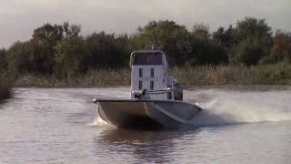 Freedom Boat 23 Warrior running shallow [upl. by Nancy]