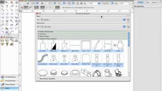 Creating a Custom Library File in Vectorworks [upl. by Halyhs]