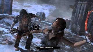 Tomb raider 2013 final big oni guardian boss battle and final showdown with mathias plus ending [upl. by Aurlie]