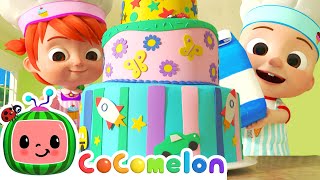 Bake a Cake as Fast as You Can  CoComelon Nursery Rhymes amp Kids Songs [upl. by Orodisi]