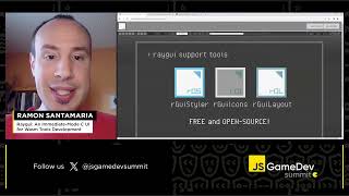 raygui  JsGame Dev Summit 2023 presentation [upl. by Winston776]