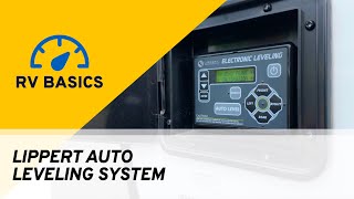 How To Use a Lippert Auto Leveling System  RV Basics [upl. by Kirkwood]