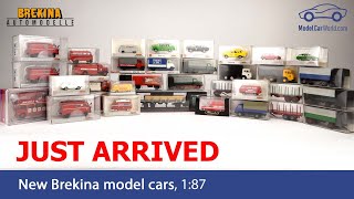 Brekina Just arrived  New model cars in scale 187 [upl. by Hiroshi]