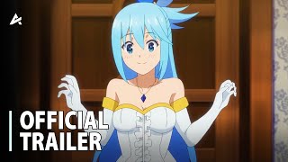 KONOSUBA Season 3  Official Trailer 2 [upl. by Nodnarg]