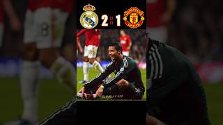 Real Madrid🆚️ Manchester United21Imaginary match highlightsshorts football youtube ronaldo [upl. by Barthel]