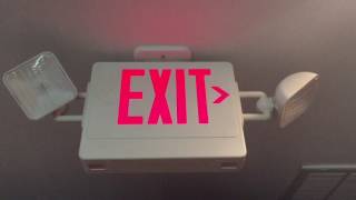 Exit Sign Setup 16 [upl. by Winola636]