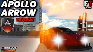 This 2017 Apollo Arrow Is actually pretty good In Roblox Driving Empire [upl. by Adnohsal]