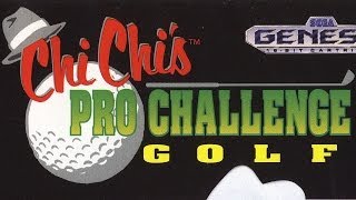 Classic Game Room  CHI CHIS PRO CHALLENGE GOLF for Sega Genesis review [upl. by Nilecoj]