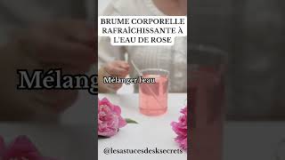 Brume corporelle fait maison skincare beautyhacks beauty skincareroutine beautytips glowup [upl. by Trant252]