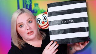 ok so maybe I got carried away 🤡  MASSIVE SEPHORA HAUL [upl. by Borlow]