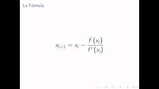 Método de la Tangente o de NewtonRaphson [upl. by Yggep394]