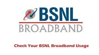 How to Check BSNL Broadband Usage [upl. by Zea]