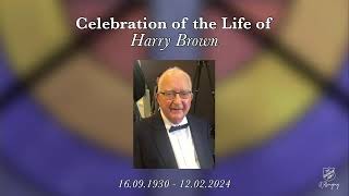 Celebration of the Life of Harry Brown [upl. by Janaye]