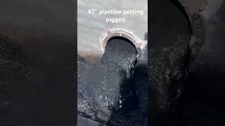 Pipeline Pigging Large Diameter Force Main [upl. by Demetri533]