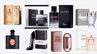 افضل واقوي 10 عطور 5 رجالي و5 حريمي تركيز وثبات يدوم طول اليوم The best and strongest 10 perfumes [upl. by Islean]