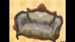 Animal Crossing New Leaf Rococo Furniture Series [upl. by Assiralk103]