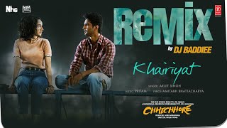 Khairiyat Remix  Arijit Singh DJ Baddiee  Sushant Singh Rajput Shraddha Kapoor  Pritam [upl. by Nevar]