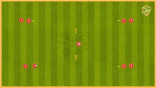 Denmark  Passing Drill [upl. by Bilicki585]