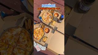 Dominos 5 Course Meal in 149₹😳Review of Dominos Lunchfeast dominosindia dominos [upl. by Theodosia]