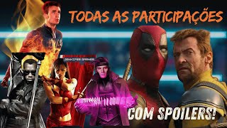 Todas as participações em Deadpool e Wolverine [upl. by Adalbert]