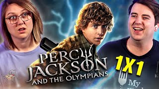 PERCY JACKSON AND THE OLYMPIANS 2023 1X1 REACTION  Rick Riordan  Disney [upl. by Camille]