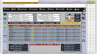 6 How to Add Student Grades Pass amp Fail Status in Excel Hindi  School Manager in Excel 2021 [upl. by Novia]