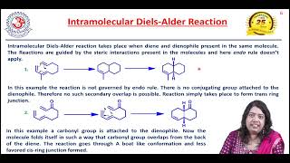 Pericyclic Reaction Lecture 2 Dr Rashmi Roy Asst Prof Chemistry Dept MITS [upl. by Tdnarb]