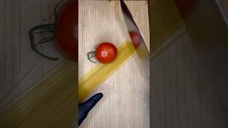 Spaghetti with Tomato spaghetti noodles eat eatingshow eating satisfying [upl. by Philemol]