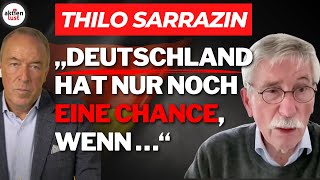 Thilo Sarrazin quotDeutschland hat nur noch eine Chance wenn … quot  Klartext [upl. by Reyam]