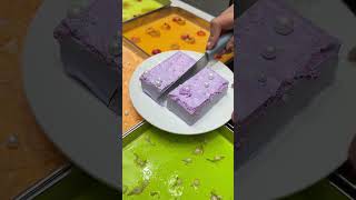 🥰 Satisfying with delicious grass milk pudding 🥳 food satisfying satisfyingvideo [upl. by Yarahs]