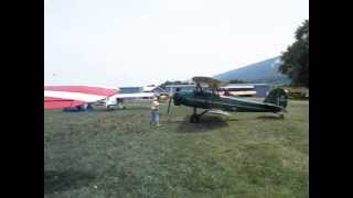 Bird Biplane Engine Start [upl. by Clymer358]