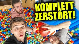 Neuen BASKETBALLKORB komplett zerstört [upl. by Idahs333]