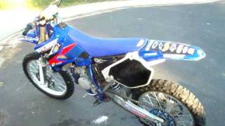 FOR SALE MY 2003 YAMAHA YZ125 WITH A COMPLETE MOTOR amp FORK REBUILD FAST BIKE [upl. by Marietta]