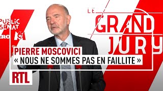 Pierre Moscovici invité dans Le Grand Jury de RTL [upl. by Jillene]