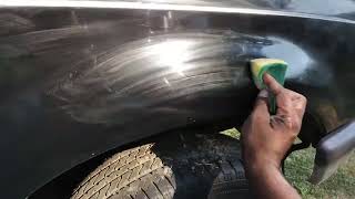 collinite 845 amp 840 wax is a must have for black paint [upl. by Halette]