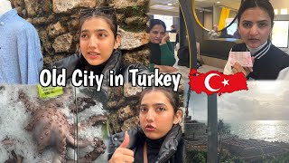 Old city in Antalya  First time octopus dekha  Zainab Faisal  Sistrology [upl. by Viviana]