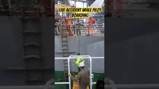 “Pilot’s Shocking Accident While Boarding Vessel – Leg Injury Caught on Camera”Boarding Gone Wrong [upl. by Hadihahs]