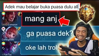 ADEK AFK MAU BELAJAR BERBUKA PUASA CARI DOA DI GOOGLE DULU WKWKWKK [upl. by Ellak181]