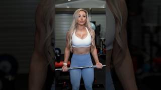 quotStephanie Sanzos Life Chronicles Beyond the Weight Room Wallsquot🥵🔥checkitout sports [upl. by Elnar]