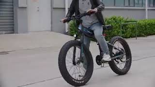 PEXMOR 26quot Electric Bike Folding Ebike 750W Electric Bicycle [upl. by Nivat]