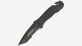 MUST SEE Hunting Gear Review Smith amp Wesson SWFR2S 8in Stainless Steel Folding Knife with 33in [upl. by Sirotek482]