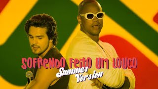 Luan Santana part Léo Santana e Olodum  Sofrendo Feito Um Louco Clipe Oficial [upl. by Ryle600]