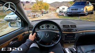 Mercedes Benz E320 CDI W211 204HP  POV Drive [upl. by Behnken602]